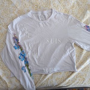 Je Suis Calme crop top